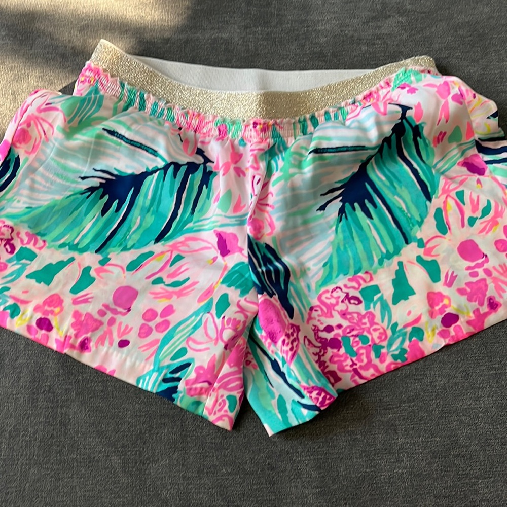 Silk Lilly Pulitzer shorts
